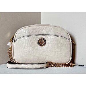 New Marc Jacobs Crossbody Camera Bag Pebble Leather Marshmallow